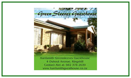 Harrismith Guesthouse Greensleeves