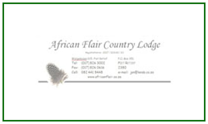 African Flair Country Lodge